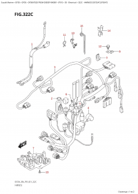 322C - Harness (Df25At,Df30At) (322C - ���� �������� (Df25At, Df30At))