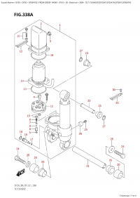 338A - Tilt  Cylinder  (Df25At,Df25Ath,Df30At,Df30Ath) (338A -   (Df25At, Df25Ath, Df30At, Df30Ath))