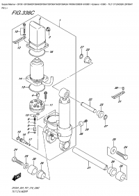 338C  -  Tilt  Cylinder  (Df30At  P01) (338C -   (Df30At P01))