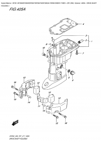 405A  -  Drive  Shaft  Housing (405A -   )
