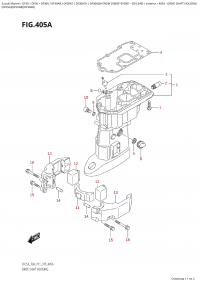 405A  -  Drive Shaft Housing (405A -   )