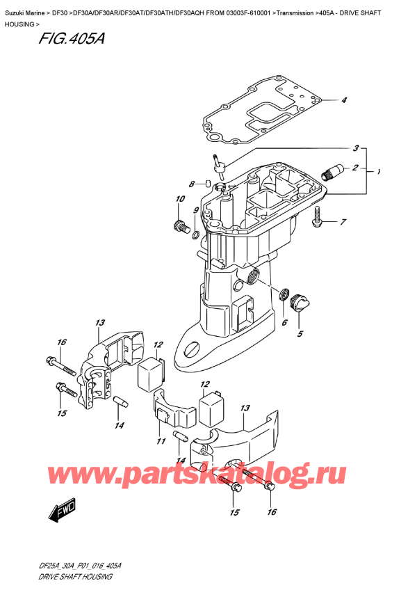  ,    , Suzuki Suzuki DF30A ATS / ATL FROM  03003F-610001  2016 ,   