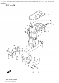 405A  -  Drive  Shaft  Housing (405A -   )