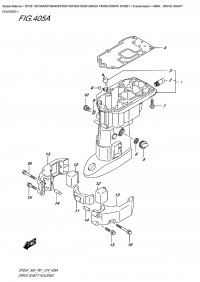 405A  -  Drive  Shaft  Housing (405A -   )