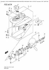 407A  -  Gear  Case (407A -   )