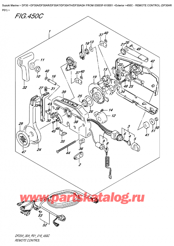  ,   , Suzuki DF30A ARS / ARL FROM 03003F-610001 P01 2016  2016 ,   (Df30Ar P01)