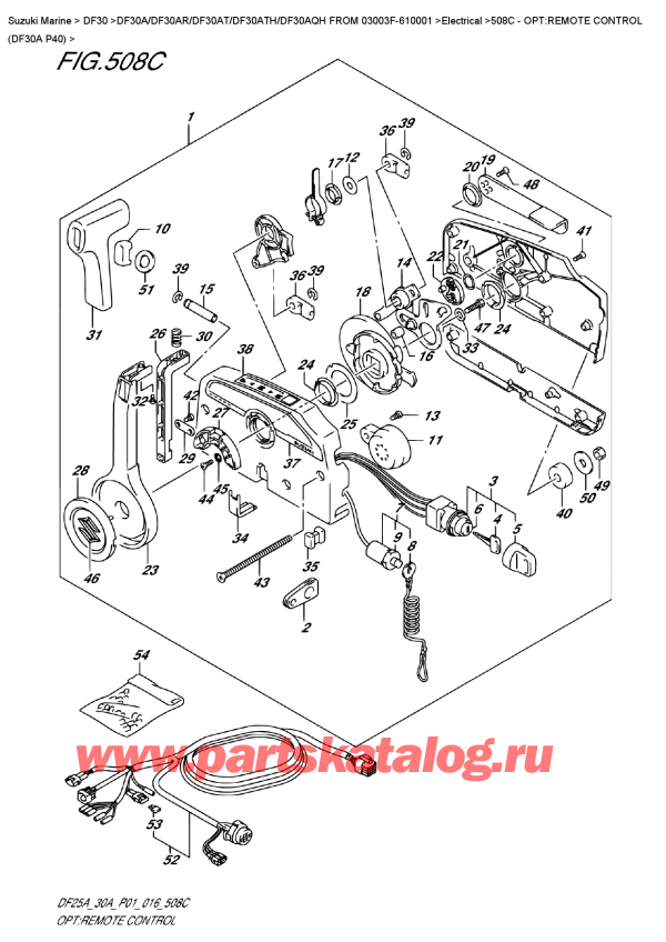  ,    , Suzuki Suzuki DF30A S / L FROM 03003F-610001 (P40) - 2016, :   (Df30A P40)