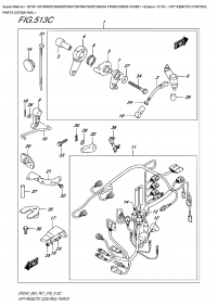 513C  -  Opt:remote  Control  Parts  (Df30A  P40) (513C - :     (Df30A P40))