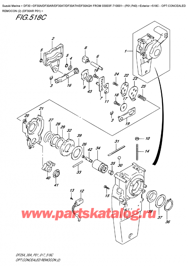  ,    ,  DF30A RS / RL FROM 03003F-710001~ (P01) , Opt:concealed  Remocon  (2)  (Df30Ar  P01)