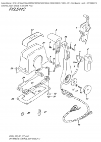544C  -  Opt:remote  Control  Assy  Single  (1)  (Df30Ar  P01) (544C -    ,  (1) (Df30Ar P01))