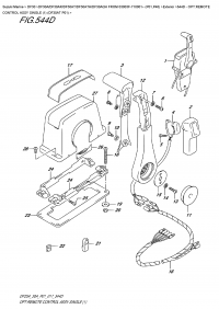 544D  -  Opt:remote  Control  Assy  Single  (1)  (Df30At  P01) (544D -    ,  (1) (Df30At P01))