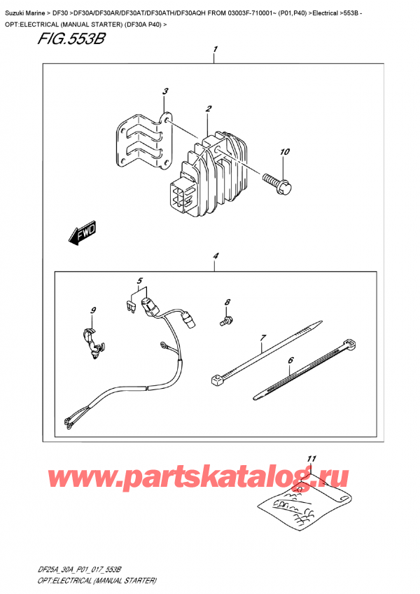 ��������� ������������ ��������, �� ��������� ���������, ������ DF30A S FROM 03003F-710001~ (P01) , �����: ��������� (������ �������) (Df30A P40)