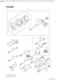 600A  -  Opt:multi  Function  Gauge  (Df25Ar,Df25At,Df30Ar, (600A - : multi Function Gauge (Df25Ar, Df25At, Df30Ar,)
