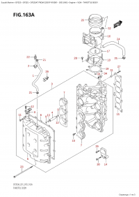 163A - Throttle Body (163A -  )