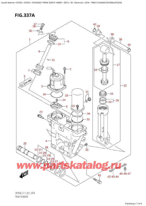 ,   , SUZUKI  Suzuki DF325A TX/TXX FROM 32501F-140001~  (E01 A021)  2021 ,   (Df350A, Df325A)