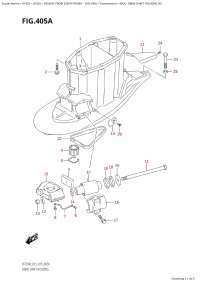 405A - Drive Shaft Housing (X) (405A -    (X))