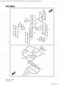 585A - Opt:gasket Set (585A - :  )