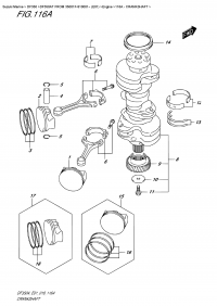 116A  -  Crankshaft (116A - )
