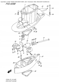 405B  -  Drive Shaft  Housing  (Xx) (405B -    (Xx))