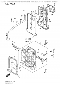 111A  -  Cylinder  Head  (Df40A  E01) (111A -    (Df40A E01))