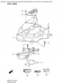 136A  -  Ring  Gear  Cover (136A -   )
