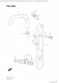 144A - Fuel Injector (E01,E03,E11,E34) (144A -   (E01, E03, E11, E34))