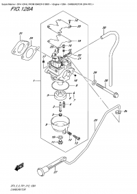 128A  -  Carburetor  (Df4  P01) (128A -  (Df4 P01))