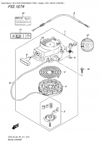 167A - Recoil Starter (167A -  )