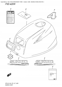 420A - Engine Cover (Df4A P01) (420A -   () (Df4A P01))