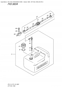 583A  -  Opt:fuel  Tank  (Df4 P01) (583A - :   (Df4 P01))