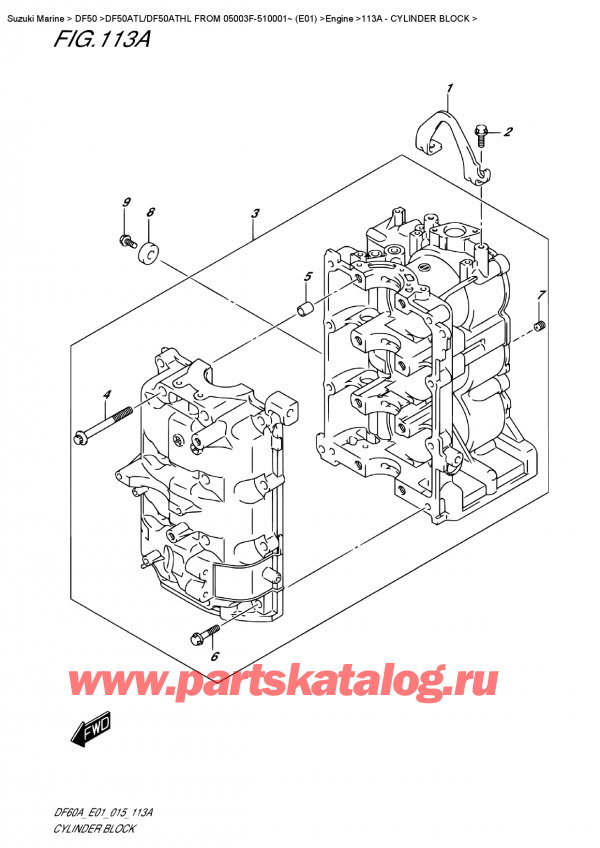  , , Suzuki DF50A TS/TL FROM 05003F-510001~ (E01),  