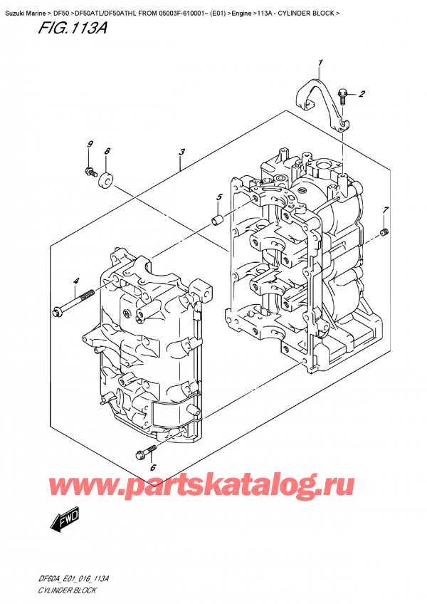  ,   , Suzuki DF50A TS/TL FROM 05003F-610001~ (E01),  