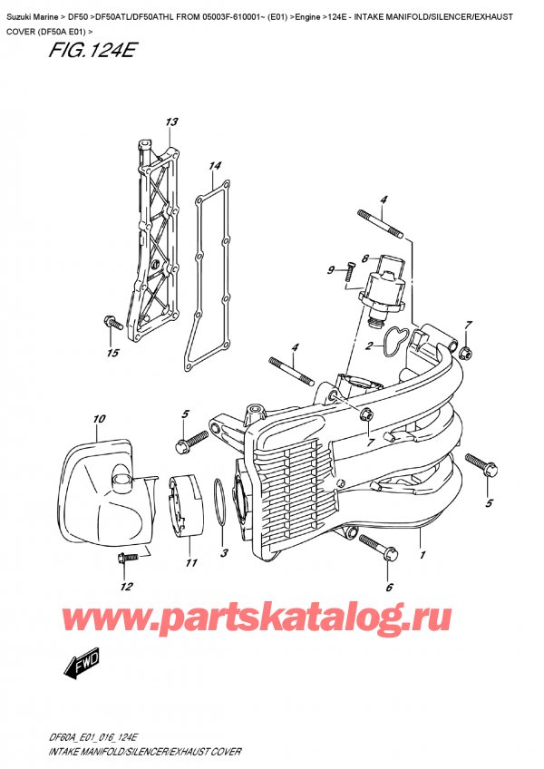,    , Suzuki DF50A TL/TX FROM 05003F-610001~    (E01)    2016 ,   /  /    (Df50A E01)