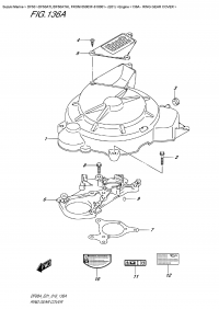 136A  - Ring Gear  Cover (136A -   )