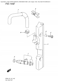 144E  - Fuel Injector  (Df50A  E01) (144E -   (Df50A E01))