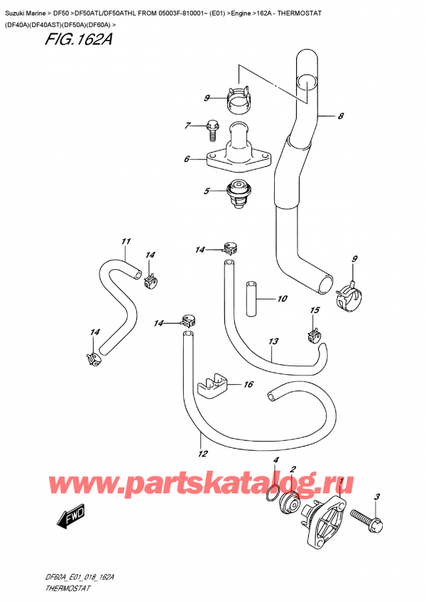   ,   , Suzuki DF50A TS/TL FROM 05003F-810001~ (E01)  2018 ,  (Df40A) (Df40Ast) (Df50A) (Df60A)
