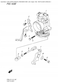 163E  - Throttle  Body  (Df50A  E01) (163E -   (Df50A E01))