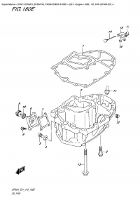 180E  - Oil Pan (Df50A  E01) (180E -   (Df50A E01))