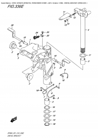 336E  - Swivel Bracket  (Df50A  E01) (336E -   (Df50A E01))
