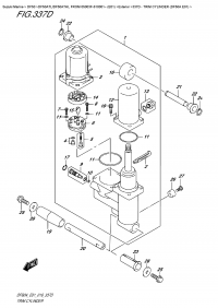 337D  - Trim  Cylinder  (Df50A  E01) (337D -   (Df50A E01))