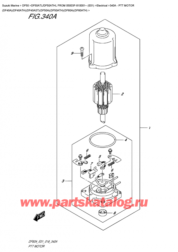  ,    , SUZUKI DF50A TS/TL FROM 05003F-810001~ (E01)  2018 , Ptt  Motor  (Df40A)(Df40Ath)(Df40Ast)(Df50A)(Df50Ath)(Df60A)(Df60Ath)