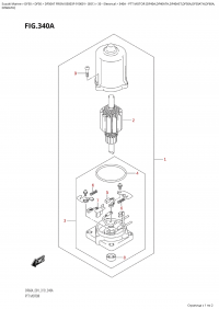 340A  -  Ptt  Motor  (Df40A,Df40Ath,Df40Ast,Df50A,Df50Ath,Df60A, (340A -   (Df40A, Df40Ath, Df40Ast, Df50A, Df50Ath, Df60A,)