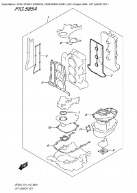 585A  - Opt:gasket Set (585A - :  )