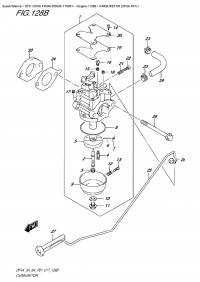 128B  -  Carburetor  (Df5A P01) (128B -  (Df5A P01))