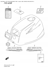 420B  -  Engine  Cover  (Df5A P01) (420B -   () (Df5A P01))