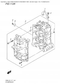 113A - Cylinder  Block (113A -  )