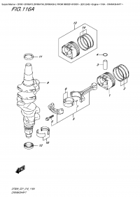 116A  -  Crankshaft (116A - )