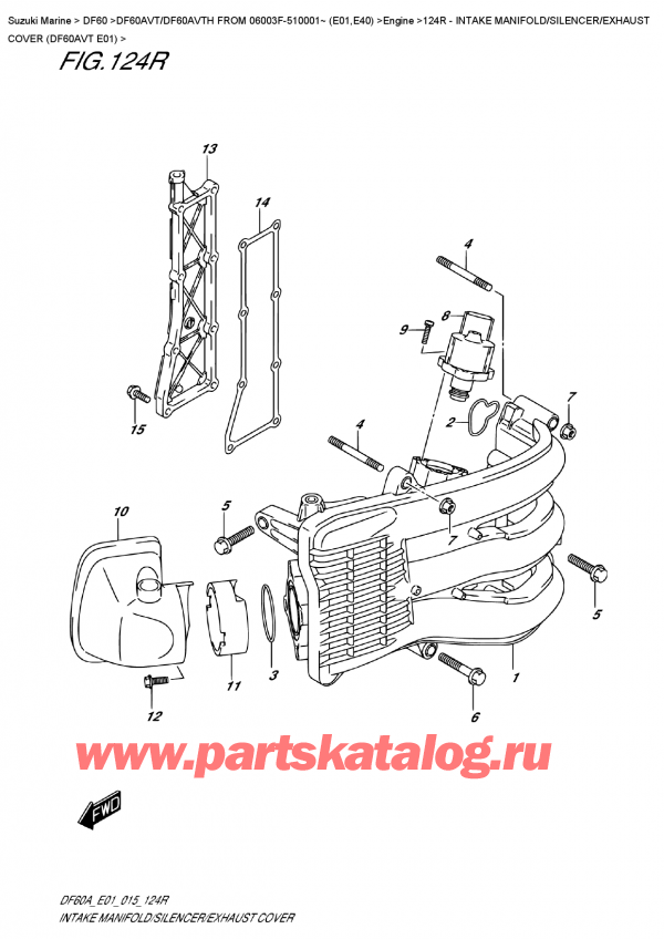   ,   , Suzuki DF60A VTL / VTX FROM 06003F-510001~   (E01),   /  /    (Df60Avt E01)