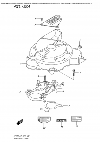 136A  -  Ring  Gear  Cover (136A -   )