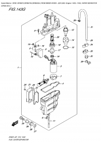 143G  -  Fuel  Vapor  Separator  (Df60A  E01) (143G -    (Df60A E01))